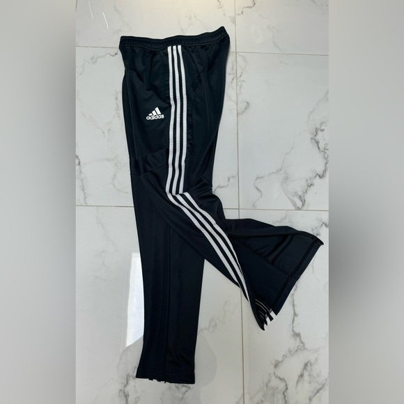 Adidas youth large tiro soccer pants charcoal, gray color - Picture 5 of 9